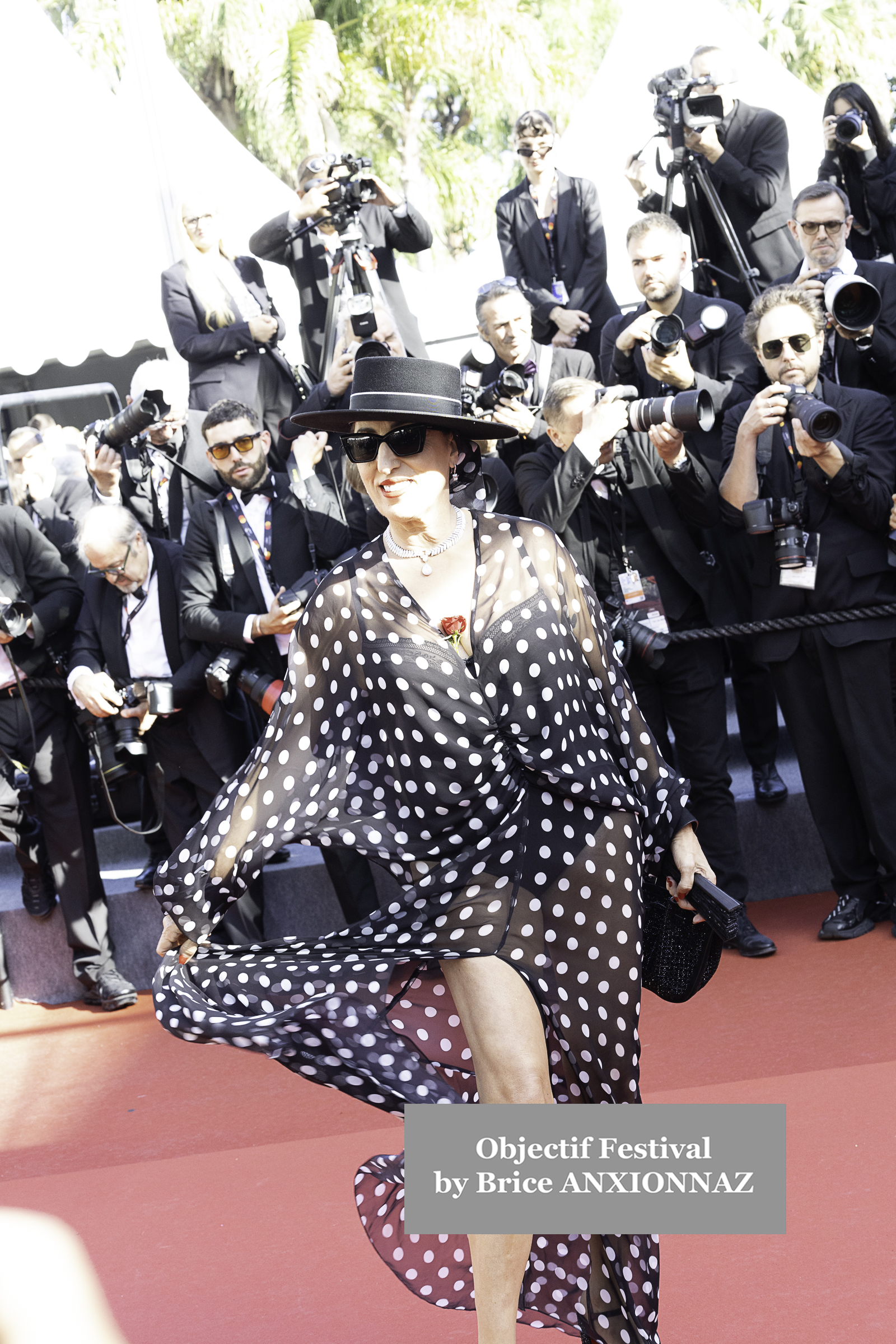 — france cannes cinema cannes international film festival 77th cannes international film festival 18 05 2024 emilia perez rosy de palma